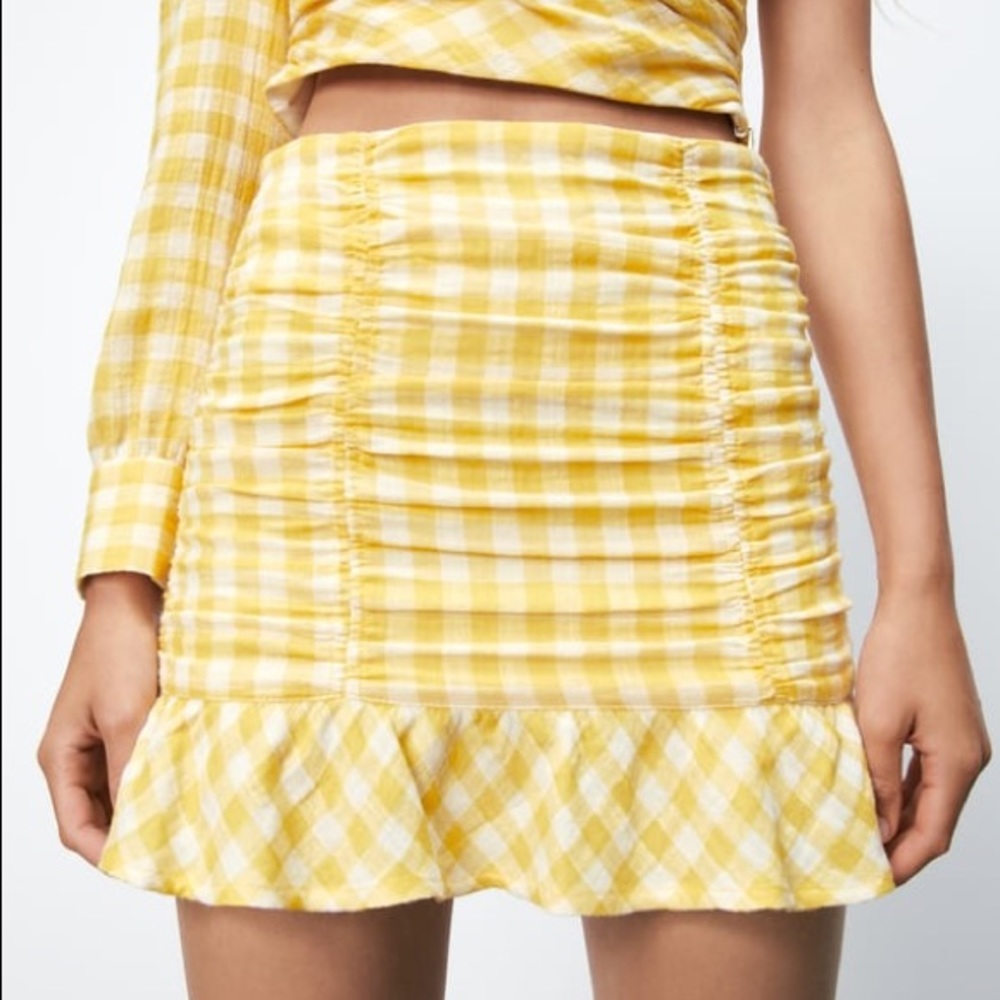 ZARA high waist mini skirt 8045/608 - Picture 14 of 16